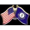 KENTUCKY PIN STATE FLAG USA FRIENDSHIP FLAGS PIN